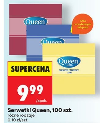 Serwetki, różne rodzaje promocja w Biedronka