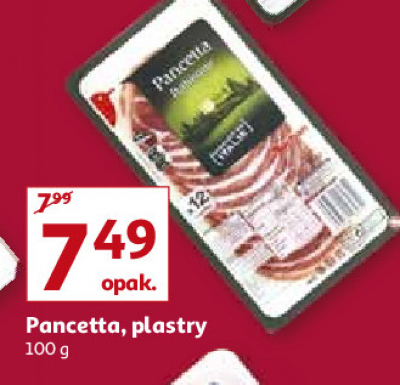 Pancetta Auchan promocja
