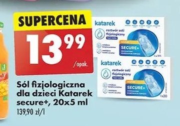 Sól fizjologiczna Katarek promocja