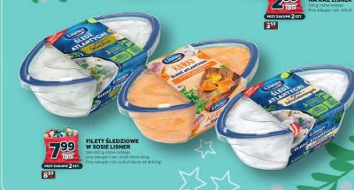 Filety śledziowe w sosie Lisner promocja w Stokrotka