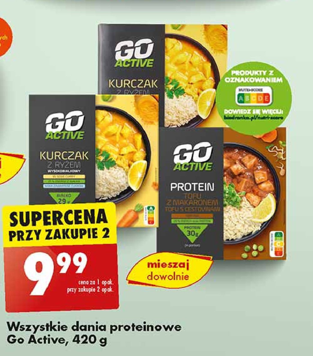 Kurczak w sosie toskańskim Go active promocja