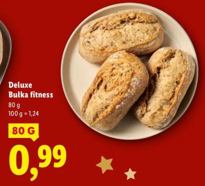 Bułka fitness Deluxe promocja w Lidl