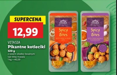 Pikantne kotleciki z sosoem słodko-kwaśnym Vitasia india promocja