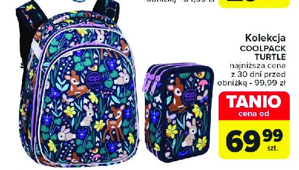 Plecak młodzieżowy turtle Coolpack promocja