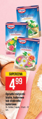 Stokrotki Dr. oetker promocja