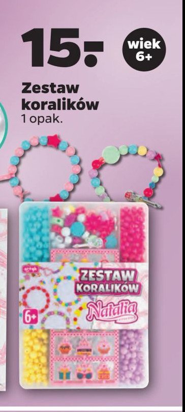 Zestaw koralików Natalia promocja w Action