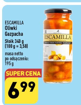Oliwki gazpacha Escamilla promocja