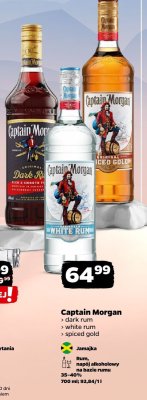 Rum Captain Morgan Spiced Gold promocja w Netto