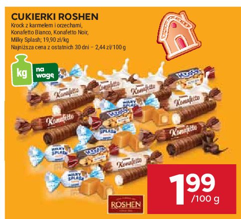 Cukierki krock Roshen promocja