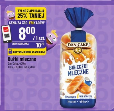 Bułki mleczne Dan Cake promocja w POLOmarket