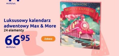 Luksusowy kalendarz adwentowy 24 elementy promocja w Action