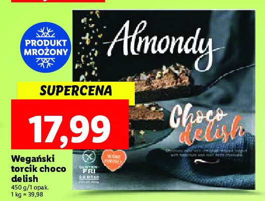Torcik choco delish Almondy promocja