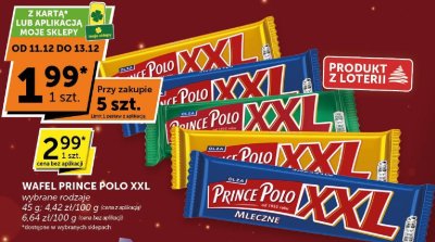 Wafel Prince Polo XXL promocja w ABC