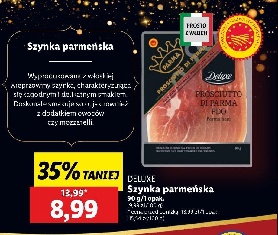 Szynka parmeńska Parma promocja