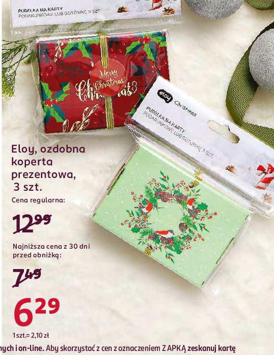 Koperta prezentowa Eloy promocja w Rossmann