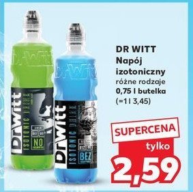 Napój izotoniczny zielony Dr witt promocja