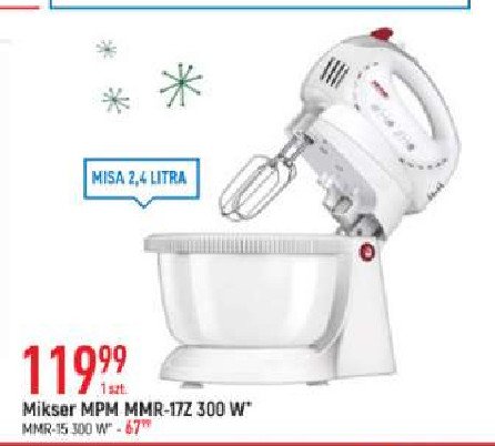 Mikser z misą mmr-17z Mpm product promocja