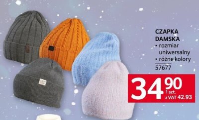 Czapka damska promocja w Selgros