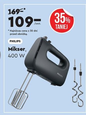 Mikser PHILIPS 400 W promocja w Biedronka