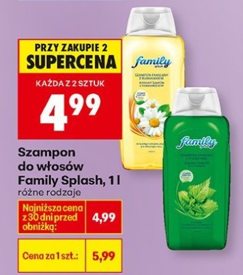 Szampon do włosów, 1 l promocja w Biedronka