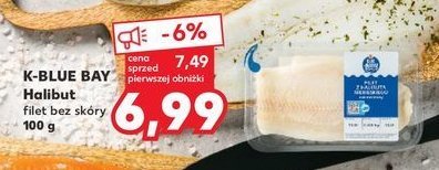 Halibut filet bez skóry K-classic blue bay promocja