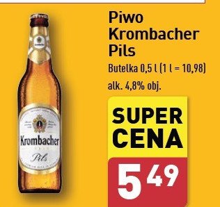 Piwo Krombacher promocja