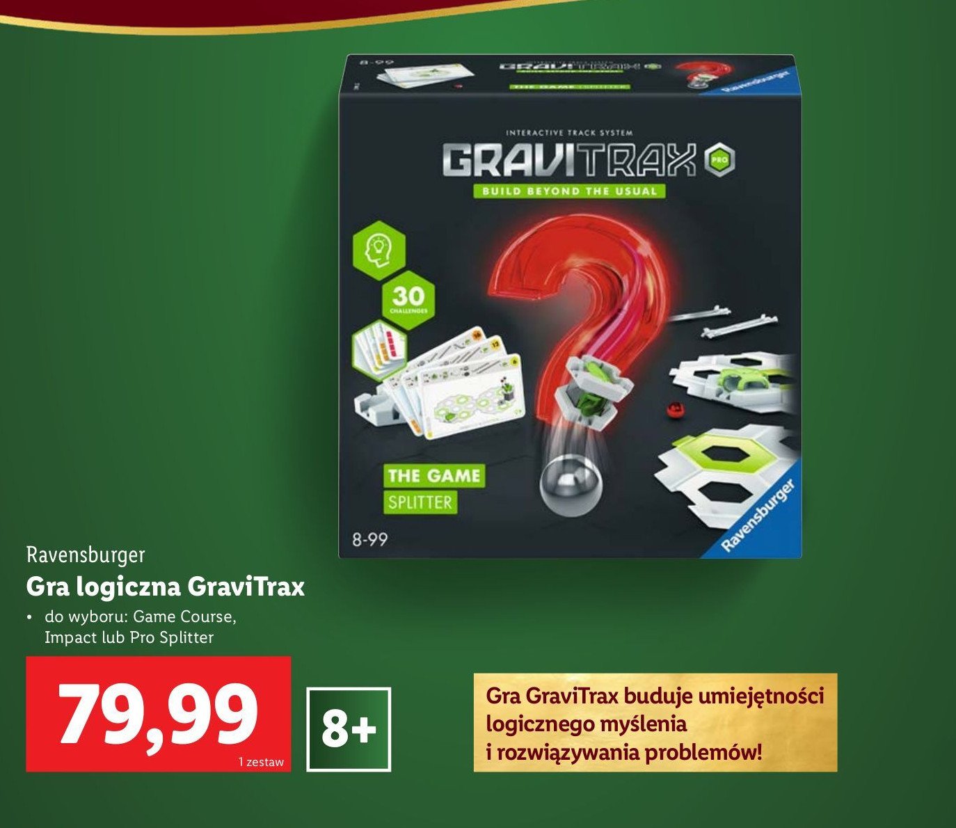 Gra gravitrax course Ravensburger promocja