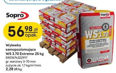 Wylewka samopoziomująca WS 3.70 Extreme promocja w Castorama