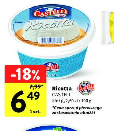 Ricotta Castelli promocja