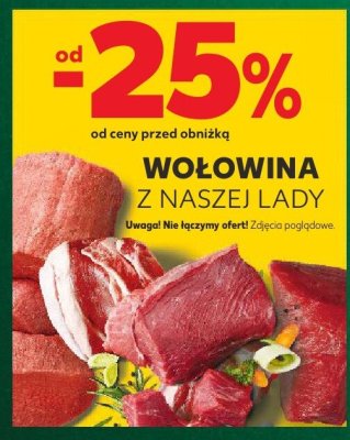 Wołowina z naszej lady od -25% Kaufland promocja w Kaufland