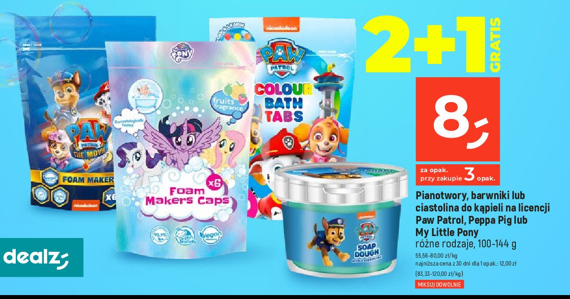 Pianotwory do k膮pieli My little pony promocja