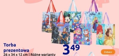 Torba prezentowa różne warianty promocja w Action