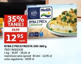 Ryba z pieca w sosie brokułowym Frosta promocja