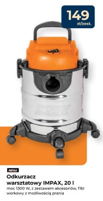 Odkurzacz warsztatowy IMPAX 20l promocja w PSB Mrówka