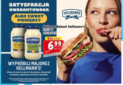 Majonez Babuni Hellmann's Unilever promocja w Prim Market