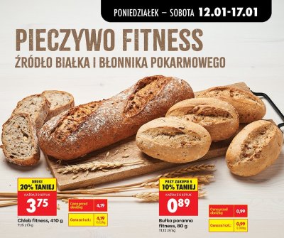 Chleb fitness promocja w Biedronka