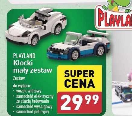 Wózek widłowy Playland promocja