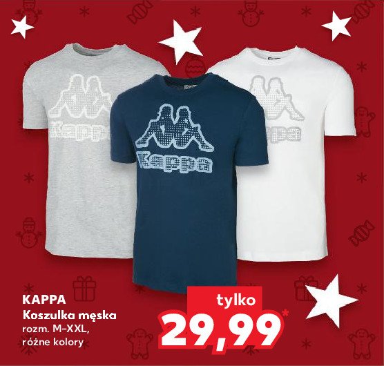 Koszulka m臋ska m-xxl Kappa promocja