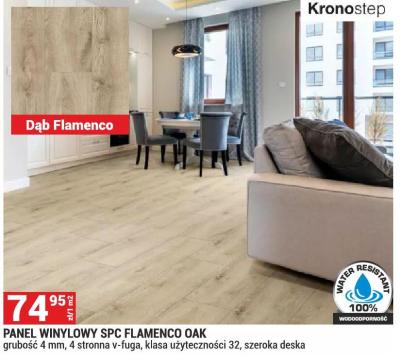 Panel winylowy SPC Flamenco Oak promocja w Merkury Market