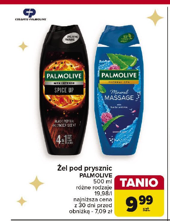 Żel pod prysznic spice up Palmolive for men intense promocja