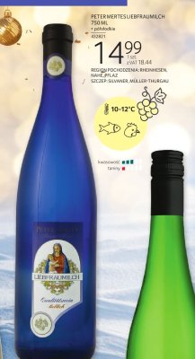 Wino Peter Mertes Liebfraumilch 750ml promocja w Selgros