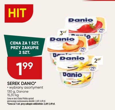 Serek Danio Danone promocja w Chata Polska
