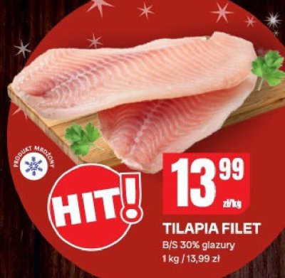 Filet tilapia promocja w Chorten