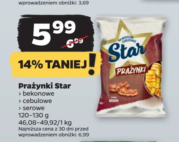 Prażynki cebulowe Star prażynki promocja