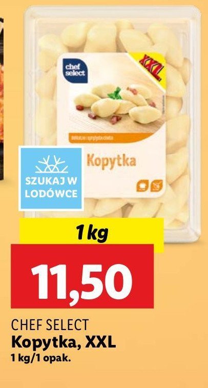 Kopytka Chef select promocja