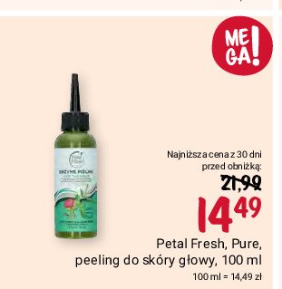 Peeling do skóry głowy PETAL FRESH PURE promocja