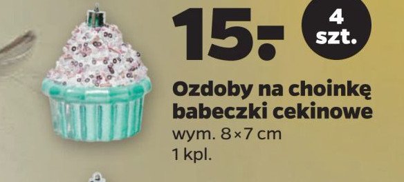 Bombki babeczki promocja