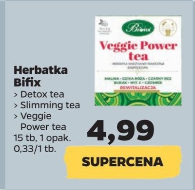 Herbata ziołowa slimming Bifix promocja