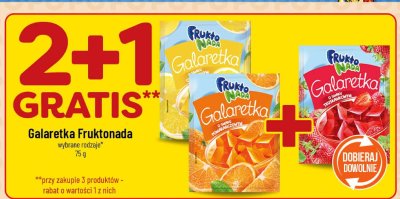 Galaretka Fruktonada wybrane rodzaje promocja w POLOmarket