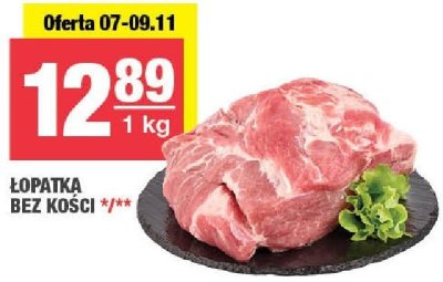 Łopatka bez kości promocja w SPAR